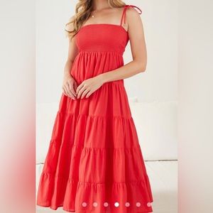 Jessica Simpson Hot Pink Summer Dress. Size M.